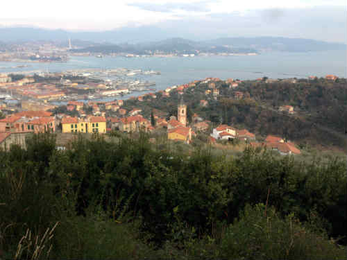 Les villages collinaires de La Spezia