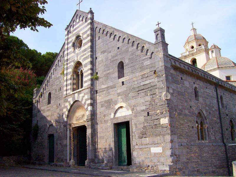 The church of San Lorenzo in Portovenere